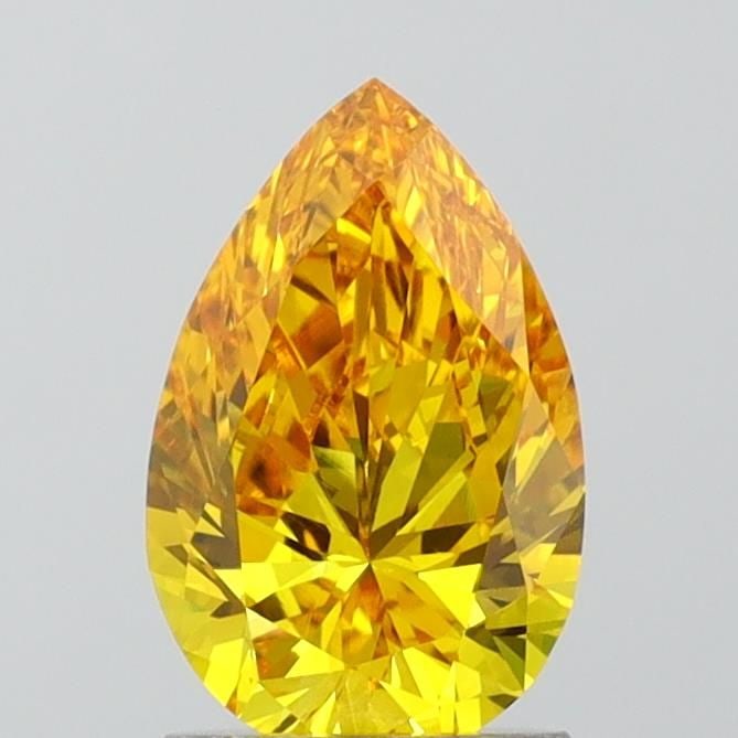 Loose Diamond - PEAR 1.59ct Fancy Vivid Yellow VVS1: Loose Diamond - PEAR 1.59ct Fancy Vivid Yellow VVS1 Source: This is a real non-mined Diamond that has been grown in a lab Shape: PEAR Carats: 1.59 Color: Fancy Vivid Yellow Certification: IGI Video: