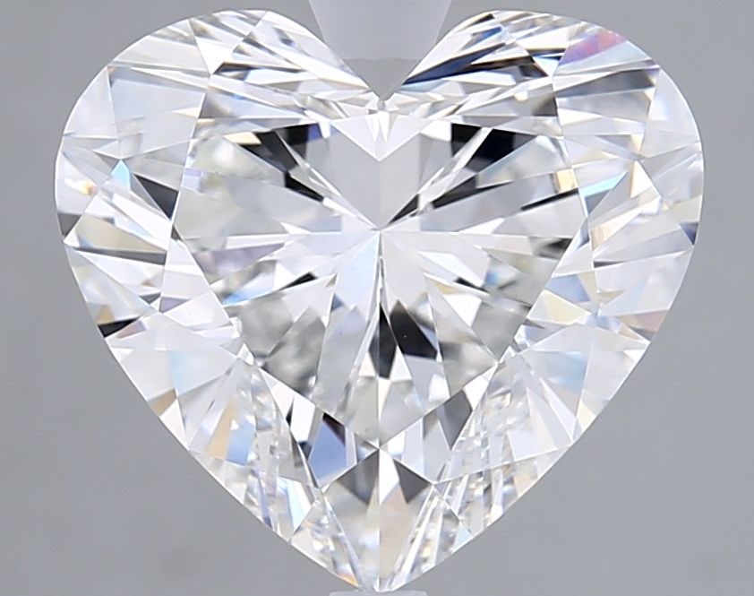 Loose Diamond - HEART 5.04ct E VVS2: Loose Diamond - HEART 5.04ct E VVS2 Source: This is a real non-mined Diamond that has been grown in a lab Shape: HEART Carats: 5.04 Color: E Clarity: VVS2 Certification: IGI Video: