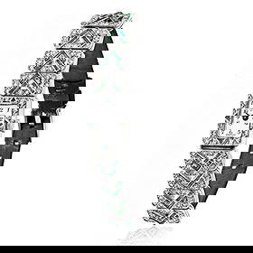 Chopard Vintage Platinum Art Deco Diamond Emerald Watch: Chopard Vintage Platinum Art Deco Diamond Emerald Watch Discover the charm of the Art Deco era with this stunning Chopard vintage watch, crafted from luxurious platinum. This exquisite timepiece featu