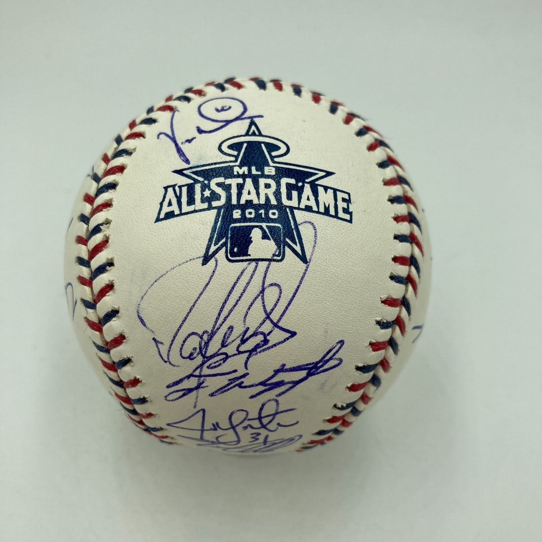 2010 MLB All Star Team Signed Baseball Ichiro Suzuki Justin Verlander MLB Authenticated: 2010 MLB All Star Team Signed Baseball Ichiro Suzuki Justin Verlander MLB Authenticated This official 2010 American League All-Stars team signed baseball features the autographs of 23 notable MLB play