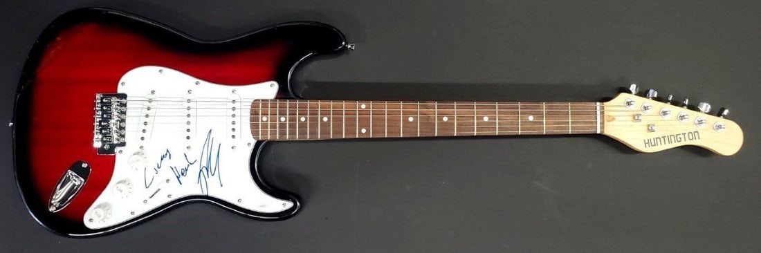 Colin Farrell Signed Electric Guitar Crazy Heart JSA Authentication: Colin Farrell Signed Electric Guitar Crazy Heart JSA Authentication This electric guitar is autographed by Colin Farrell, featuring an authentic signature verified by James Spence Authentication (JSA)