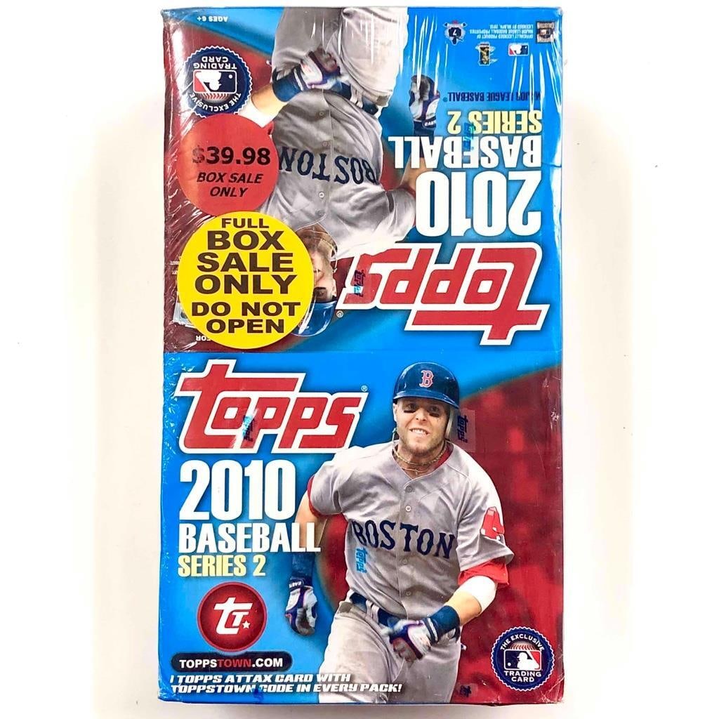 Sealed 2010 Topps Series 2 Baseball Jumbo Rack Pack Box 18 Packs 36 Cards Each: Sealed 2010 Topps Series 2 Baseball Jumbo Rack Pack Box 18 Packs 36 Cards Each Discover the excitement of baseball trading cards with this sealed 2010 Topps Series 2 Jumbo Rack Pack Box. This box incl