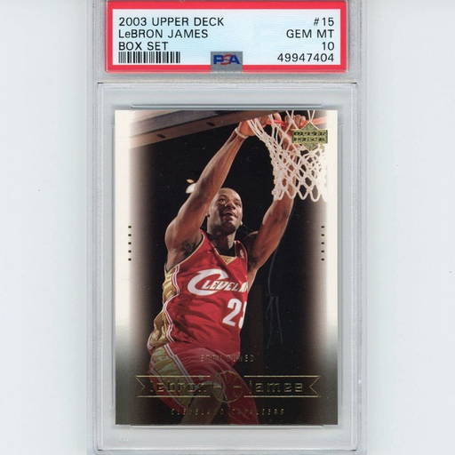 Lebron James 2003 Upper Deck Phnomenal Beginning #15 Basketball