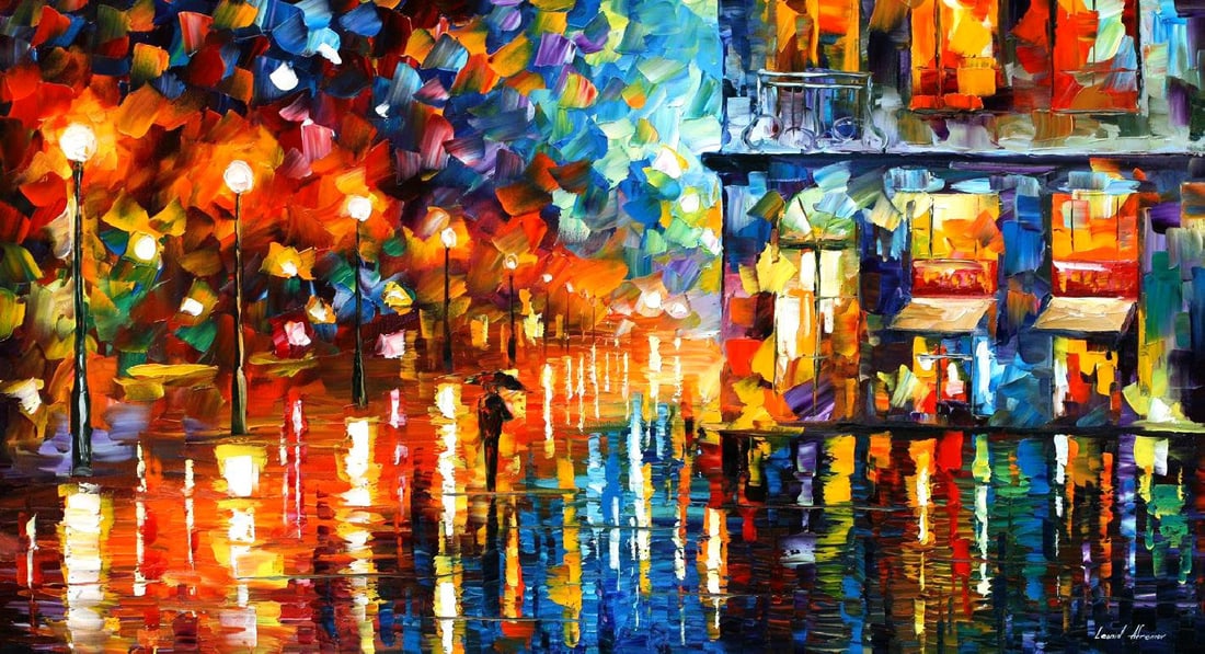 Melody From The Sky Limited Edition 1/25 by Leonid Afremov Canvas Art: Melody From The Sky Limited Edition 1/25 by Leonid Afremov Canvas Art Introducing "Melody From The Sky," a limited edition giclee artwork by renowned artist Leonid Afremov. This exquisite piece is par