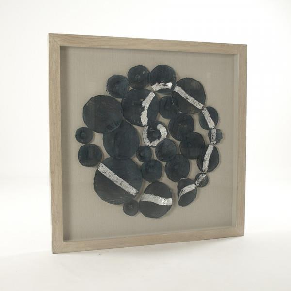 Zentique Abstract Wall Art 39.5x39.5 Elegant Decor: Zentique Abstract Wall Art 39.5x39.5 Elegant Decor This elegant traditional abstract wall art decor adds a sophisticated touch to any space. Crafted with a blend of paper and pine, this artwork showca