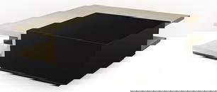 Theodore Alexander Michael Berman Square Cocktail Table with Casters