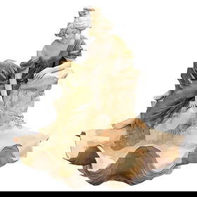 Czech Royal Dux Art Nouveau Woman Sculpture 9.25" Porcelain 1930: Czech Royal Dux Art Nouveau Woman Sculpture 9.25" Porcelain 1930 This exquisite Early 20th Century Czech Royal Dux Bohemian Carved Porcelain Woman Sculpture is a remarkable piece of Art Nouveau crafts