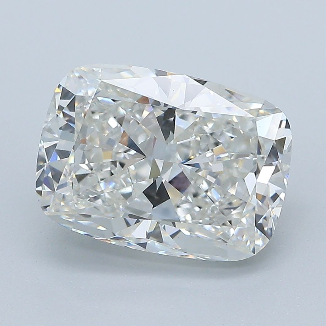 Loose Diamond - CUSHION BRILLIANT 4.11ct F VVS2: Loose Diamond - CUSHION BRILLIANT 4.11ct F VVS2 Source: This is a real non-mined Diamond that has been grown in a lab Shape: CUSHION BRILLIANT Carats: 4.11 Color: F Clarity: VVS2 Certification: IGI Vi