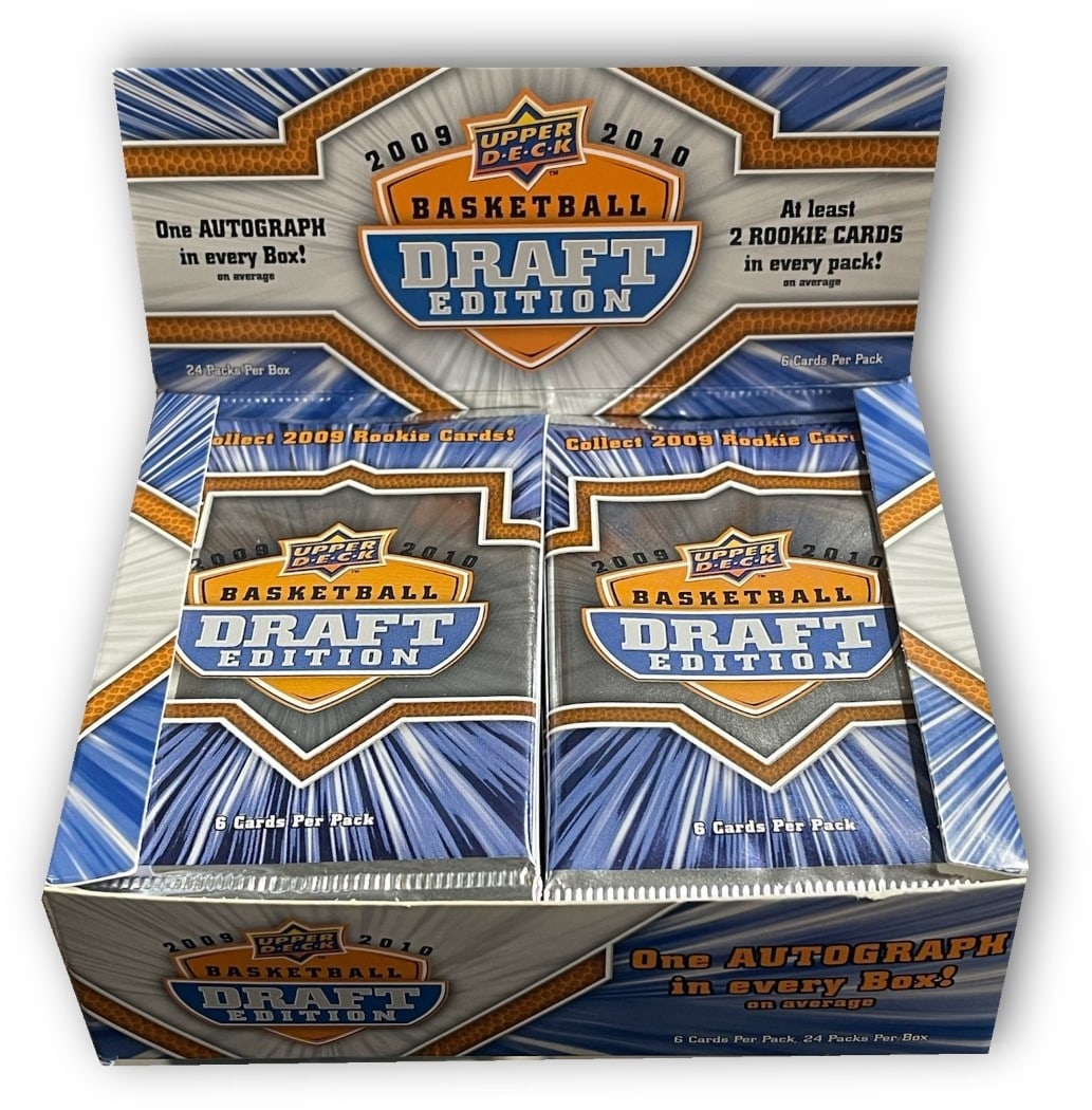 2009/10 Upper Deck Draft Edition Hobby Pack Stephen Curry James Harden: 2009/10 Upper Deck Draft Edition Hobby Pack Stephen Curry James Harden Discover a rare opportunity to add to your baseball card collection with this factory sealed hobby pack from the 2009/10 Upper De
