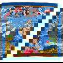 Hermes Colombe Ship Blue Red Silk Scarf 35 in France