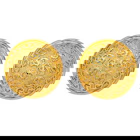 Christian Dior Gold Clip-On Earrings Elegant Design: Christian Dior Gold Clip-On Earrings Elegant Design These elegant clip-on earrings by Christian Dior are a stunning addition to any jewelry collection. Crafted in a luxurious gold color, they feature