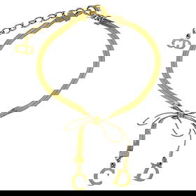 Dior Gold Plated Bracelet Elegant Design: Dior Gold Plated Bracelet Elegant Design This exquisite Christian Dior bracelet features a stunning gold plated finish, combining elegance with timeless style. The bracelet is designed to complement a