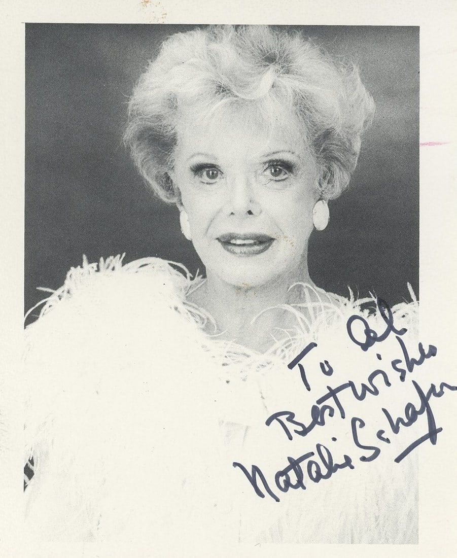 Natalie Schafer Gilligan's Island Signed Magazine Page BAS Authentic: Natalie Schafer Gilligan's Island Signed Magazine Page BAS Authentic This authentic signed magazine page features the beloved actress Natalie Schafer from the iconic television series Gilligan's Islan