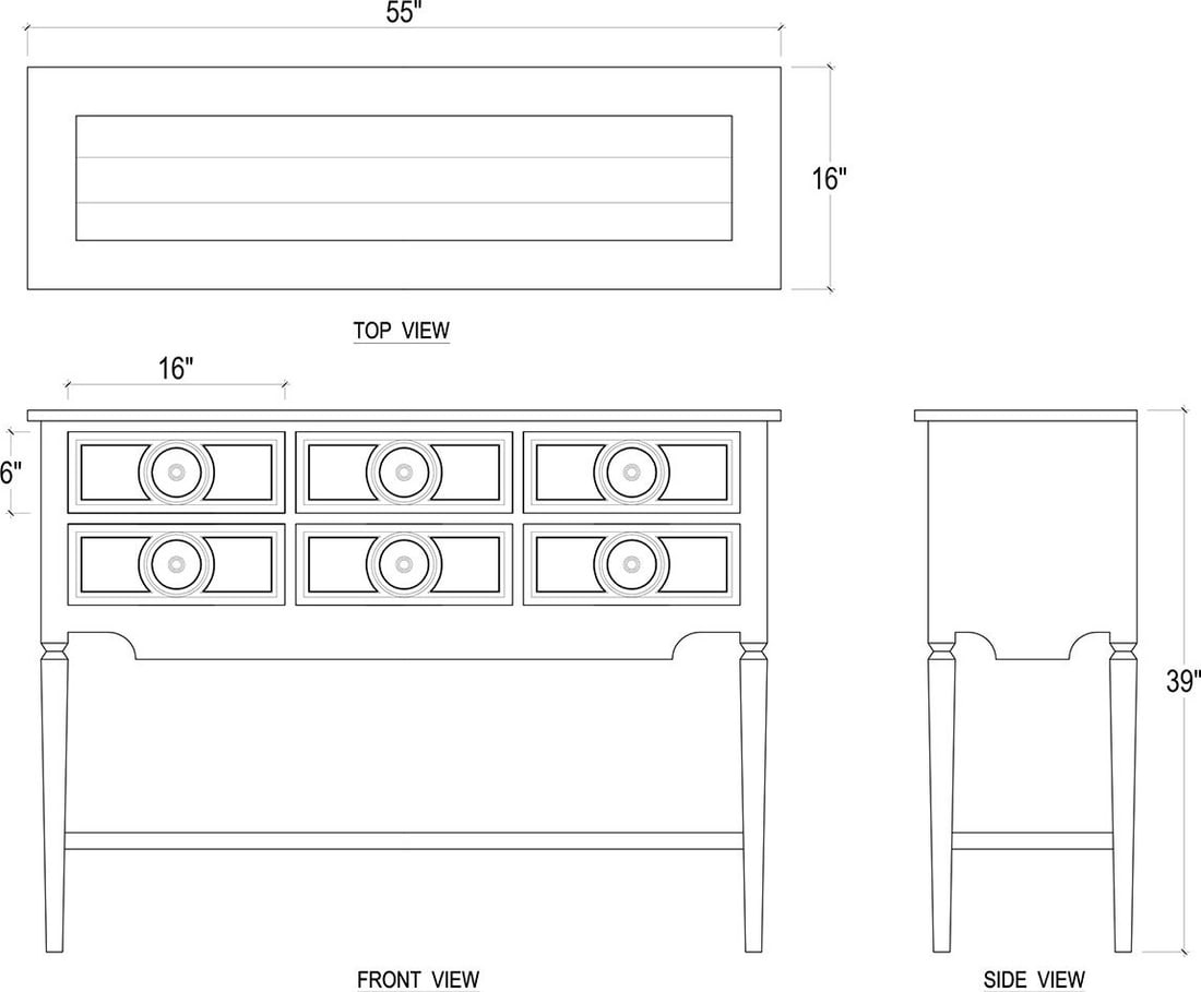 Bramble Orleans Console Table Architectural White by Steven Shell: Bramble Orleans Console Table Architectural White by Steven Shell This Orleans Console Table, crafted by Steven Shell, features a stunning Architectural White Light Distressed finish that adds a touch