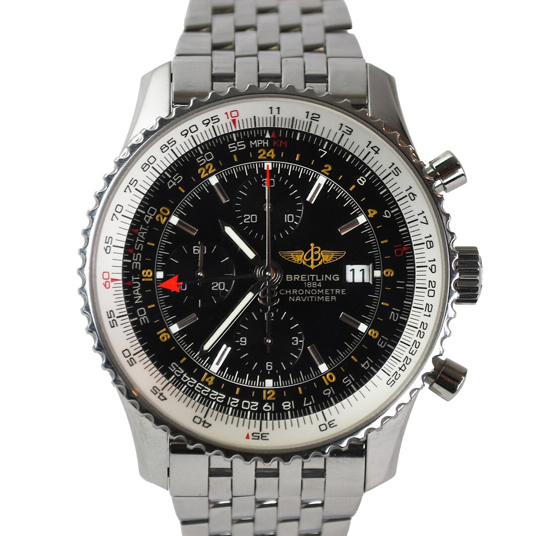 Breitling Navitimer A24322 Automatic Stainless Steel 46MM Luxury Watch: Breitling Navitimer A24322 Automatic Stainless Steel 46MM Luxury Watch Discover the elegance and functionality of the Breitling Navitimer, a luxury wristwatch designed for precision and style. This mo
