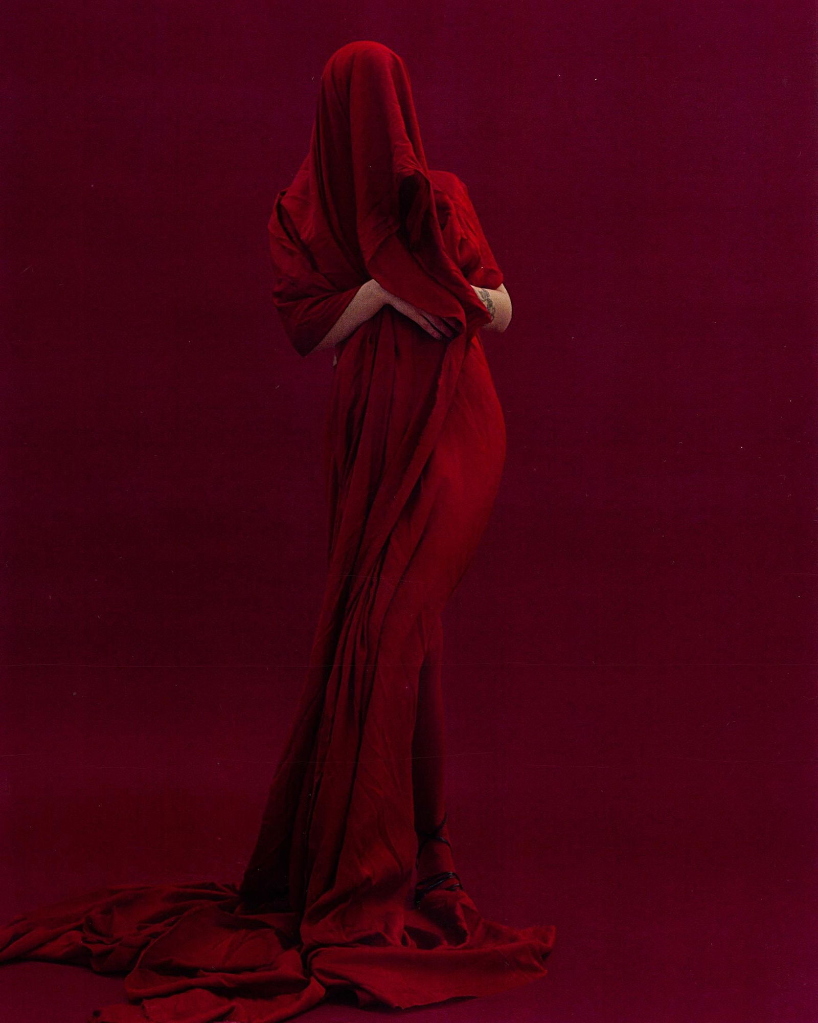 Kseniya Vashchenko Deep Red Photography 39 x 31 Edition of 7 (1 of 2)