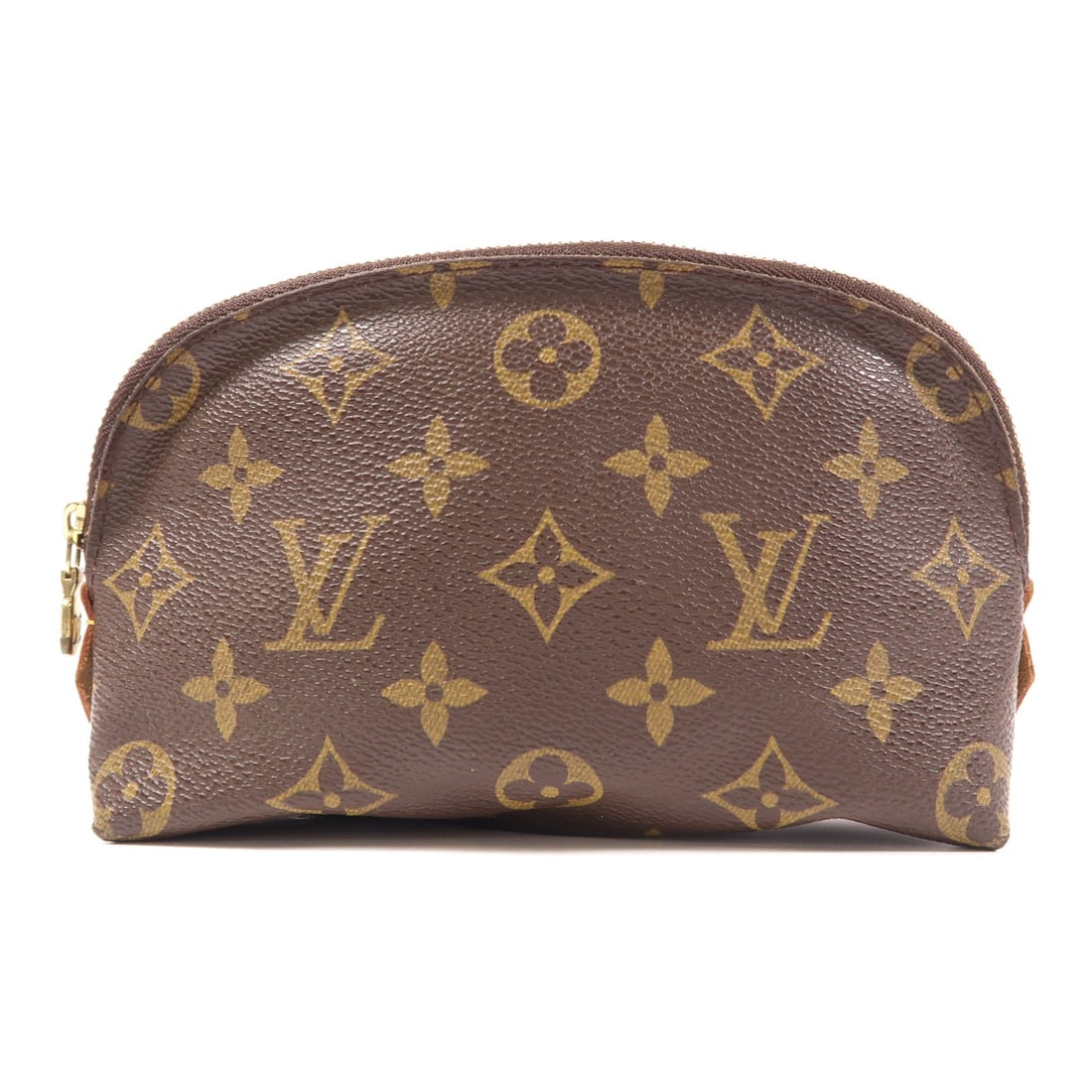 Louis Vuitton M47515 Monogram Cosmetic Pouch Clutch Bag Brown: Louis Vuitton M47515 Monogram Cosmetic Pouch Clutch Bag Brown Elevate your style with this authentic Louis Vuitton Cosmetic Pouch Clutch Bag, model M47515. Crafted from durable PVC coated canvas in a