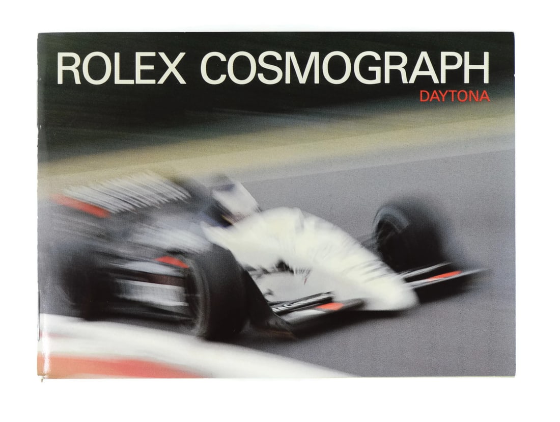 Rolex Daytona Cosmograph Manual Booklet 1999 English (1 of 1)