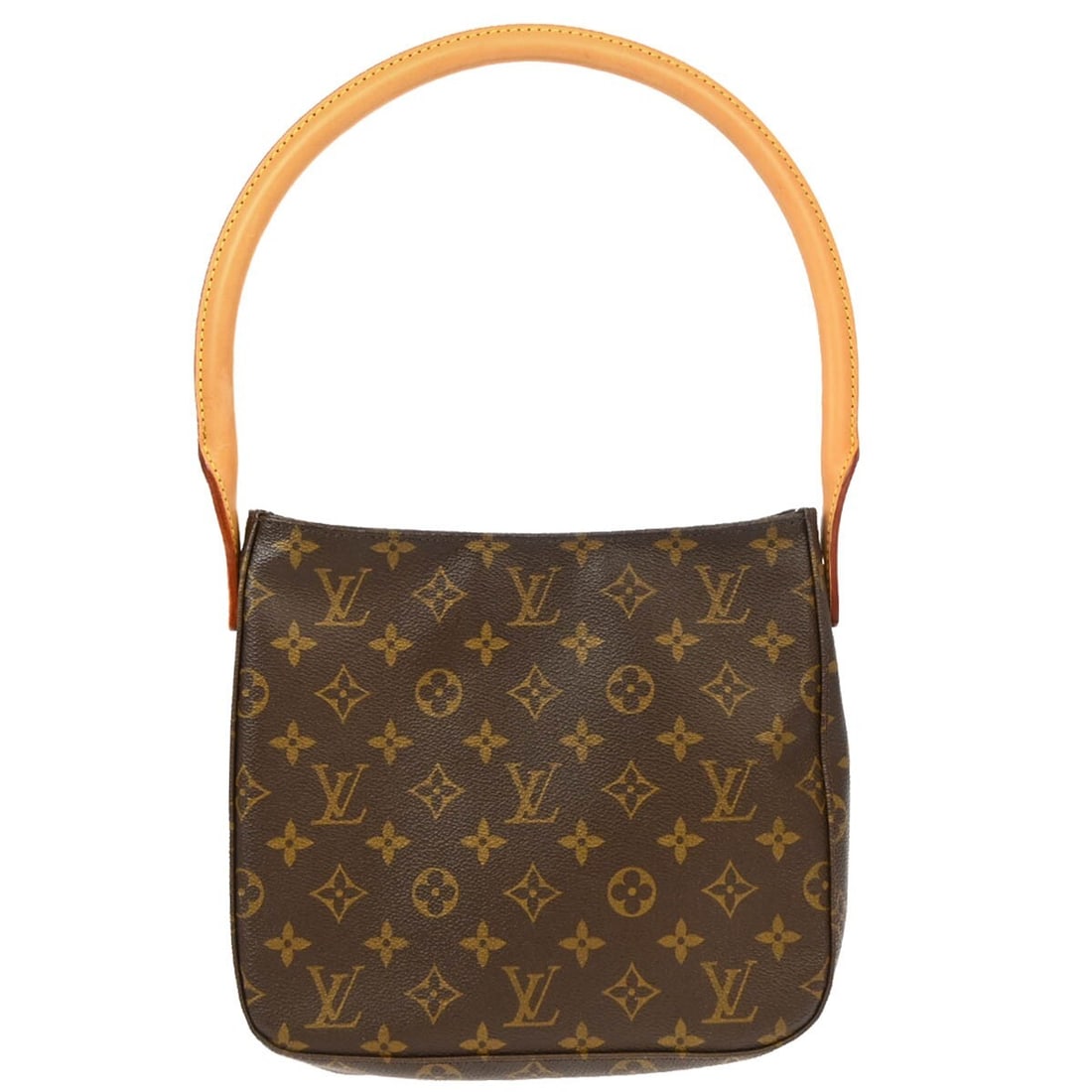 Louis Vuitton Monogram Looping MM Handbag M51146 Vintage Shoulder Bag: Louis Vuitton Monogram Looping MM Handbag M51146 Vintage Shoulder Bag Introducing the Louis Vuitton Monogram Looping MM Handbag, a stylish shoulder bag featuring a classic Louis Vuitton Bay Monogram p
