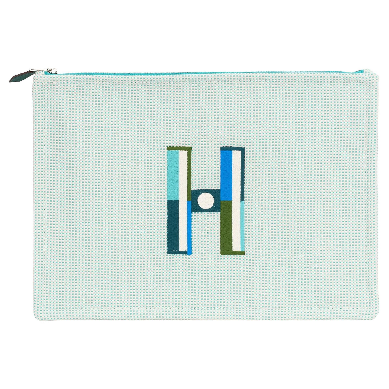 Hermes Faubourg Large Unisex Case Tricolor Canvas France (1 of 8)