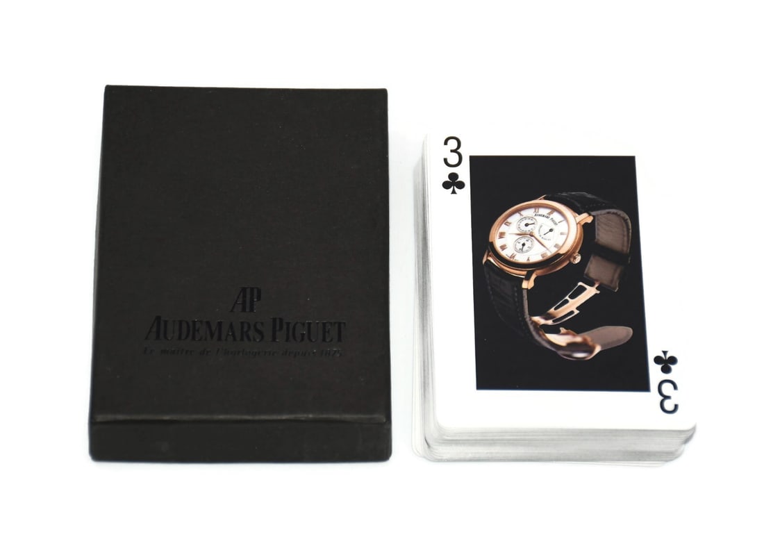 Audemars Piguet Luxury Playing Cards Authentic Watch Theme Set (1 of 2)