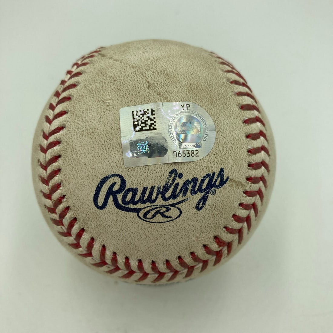 Albert Pujols Game Used Baseball from Final At Bat MLB Authenticated: Albert Pujols Game Used Baseball from Final At Bat MLB Authenticated This is a game-used baseball from Albert Pujols' final regular season at-bat on October 4, 2022. The ball is a Rawlings R. Manfred