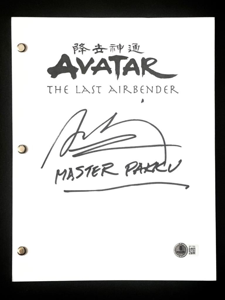 Adolfo A Martinez Signed Avatar Last Airbender Script Beckett Authenticated (1 of 3)
