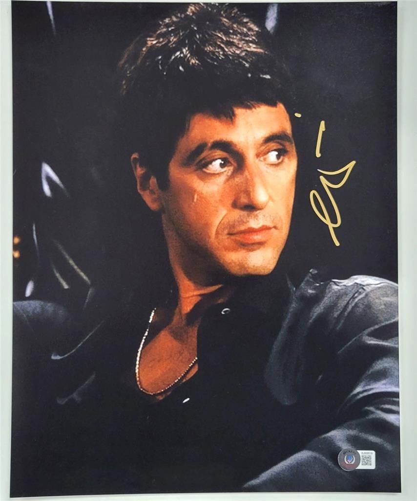 Al Pacino Autographed 11x14 Photograph from The Godfather Beckett Authenticated (1 of 3)