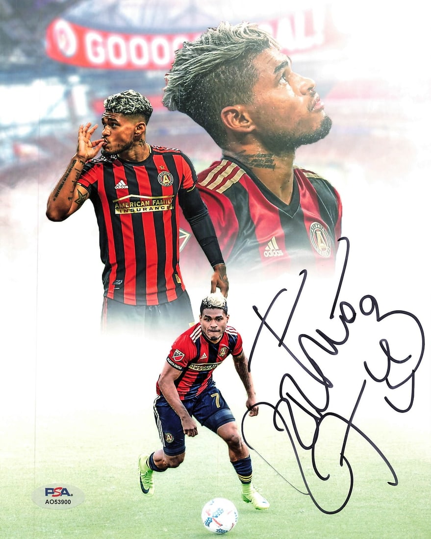 Josef Martinez Signed 8x10 Photo PSA/DNA Authenticated Soccer Memorabilia: Josef Martinez Signed 8x10 Photo PSA/DNA Authenticated Soccer Memorabilia This professionally printed 8x10 photograph features the autograph of soccer player Josef Martinez. The signature has been aut