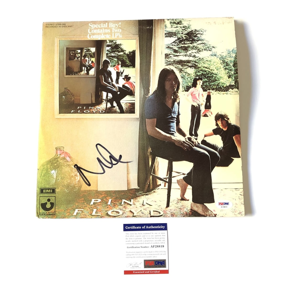 Nick Mason Signed Pink Floyd Ummagumma Vinyl PSA/DNA Authenticated (1 of 6)