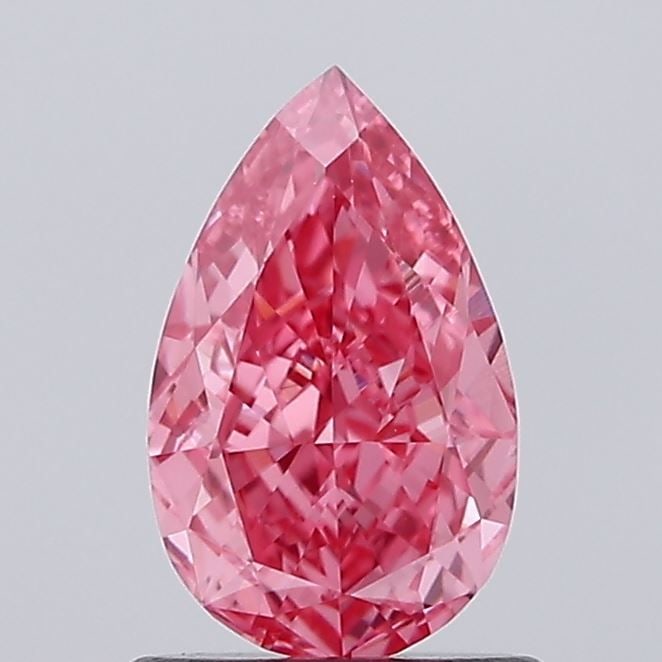 Loose Diamond - PEAR 0.9ct Fancy Vivid Pink VVS2 (1 of 1)