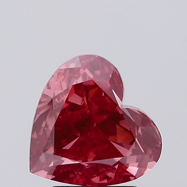 Loose Diamond - HEART 2.61ct Fancy Vivid Pink VS1 (1 of 1)