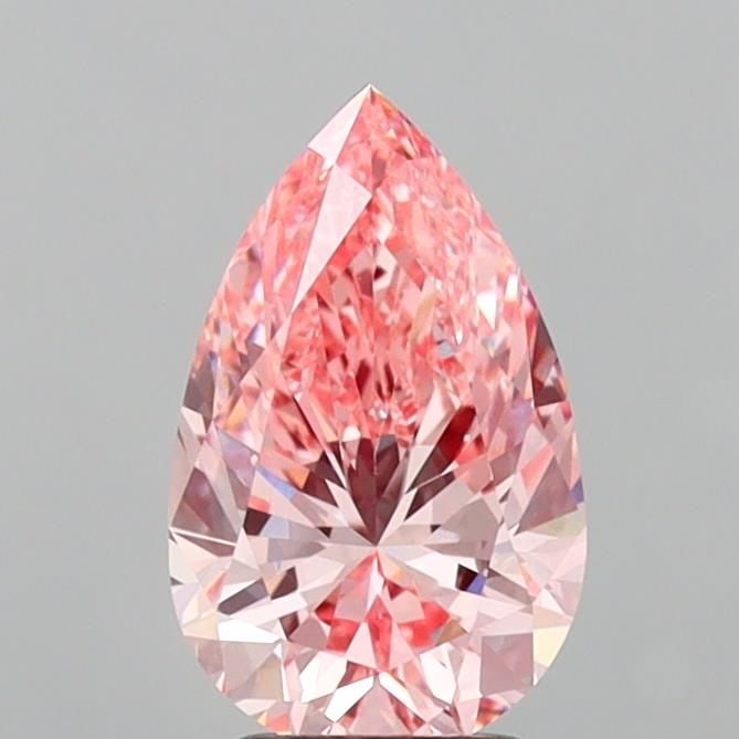 Loose Diamond - PEAR 3.01ct Fancy Vivid Pink VVS2 (1 of 1)