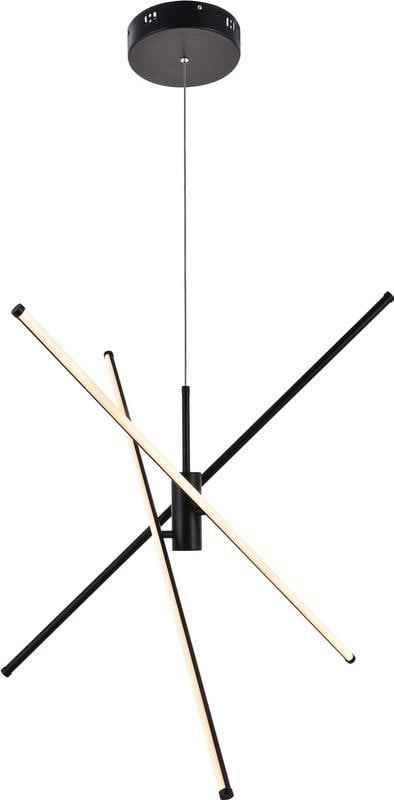 Sonya Black LED Pendant Light Fixture by Elegant Lighting (1 of 1)