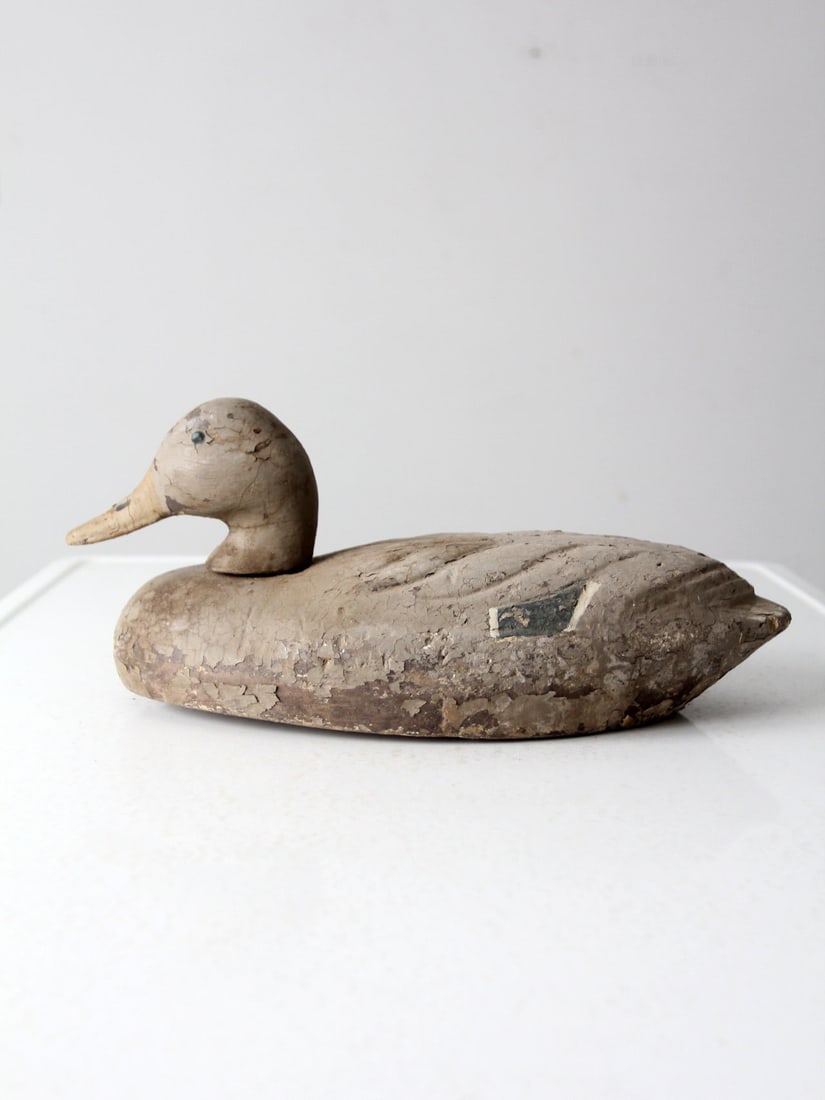 Vintage 1950s Mallard Duck Decoy by Decoys Unlimited (1 of 11)