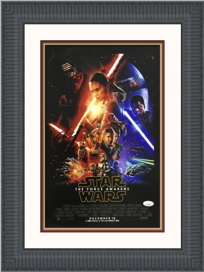 Star Wars The Force Awakens Signed Kylo Ren Photo by Adam Driver JJ Abrams JSA Authenticated (1 of 9)
