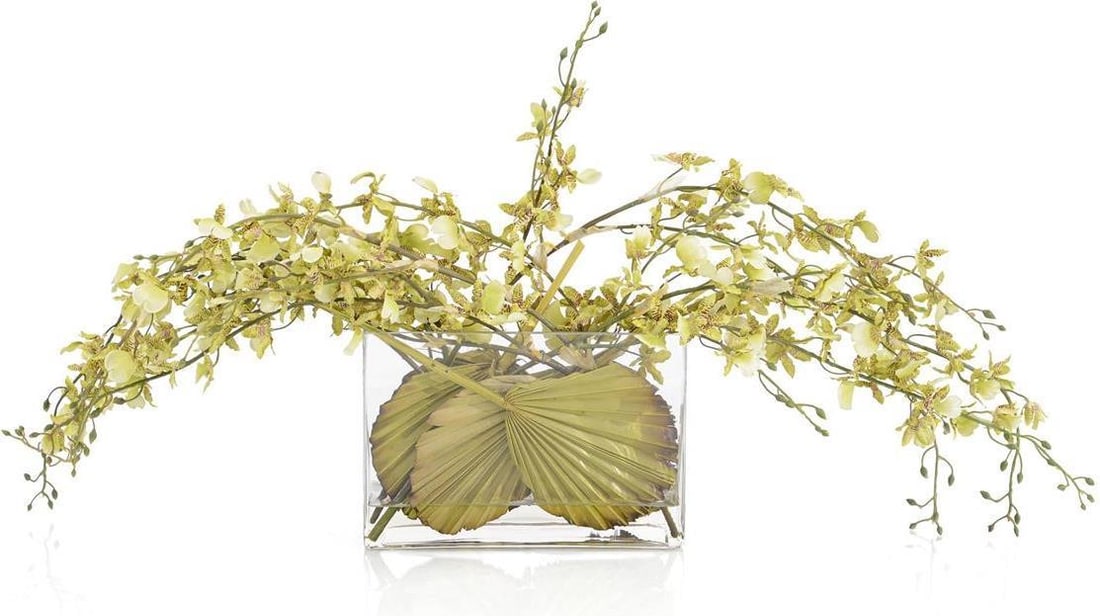 John-Richard Evening Palms Console Table Luxurious Design 16H 33W 13D: John-Richard Evening Palms Console Table Luxurious Design 16H 33W 13D This luxurious console table features an elegant palm design, making it a stunning addition to any botanical-themed decor. Crafted