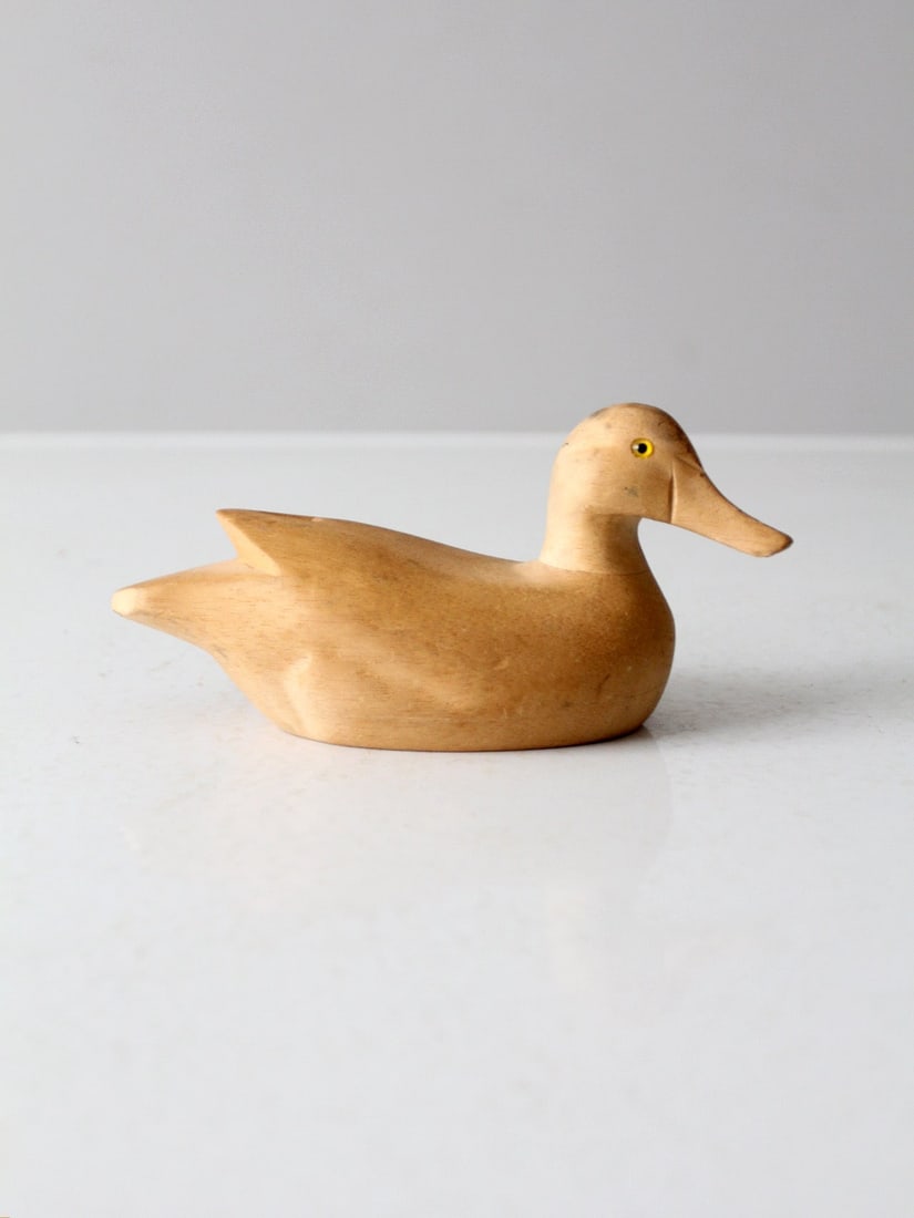 Vintage Country Lures Duck Decorative Folk Art Piece (1 of 10)
