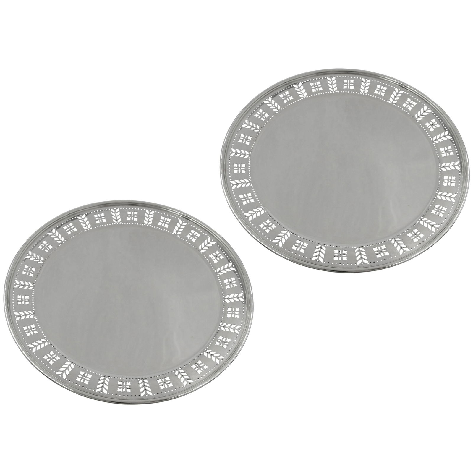 Set of 2 Tiffany & Co Sterling Silver Dishes Circa 1930 (1 of 4)