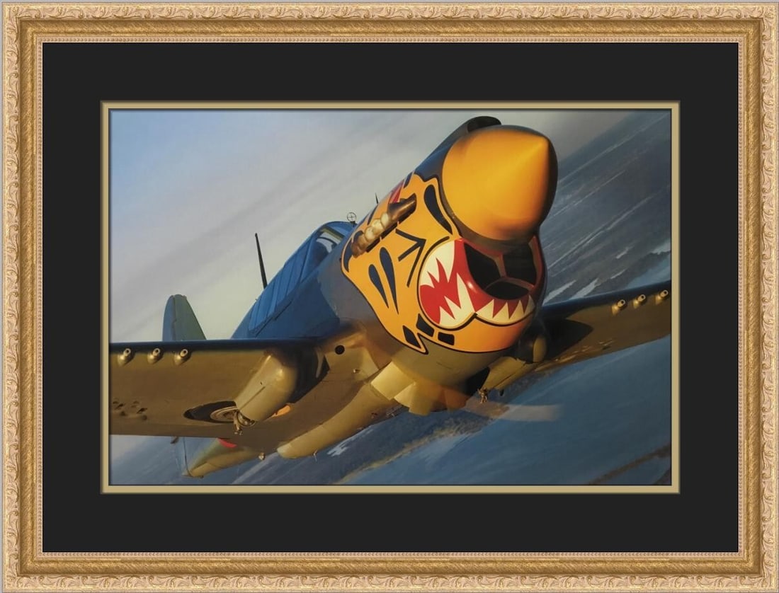 Curtiss P-40K Warhawk Custom Framed Print by Philip Makanna (1 of 2)
