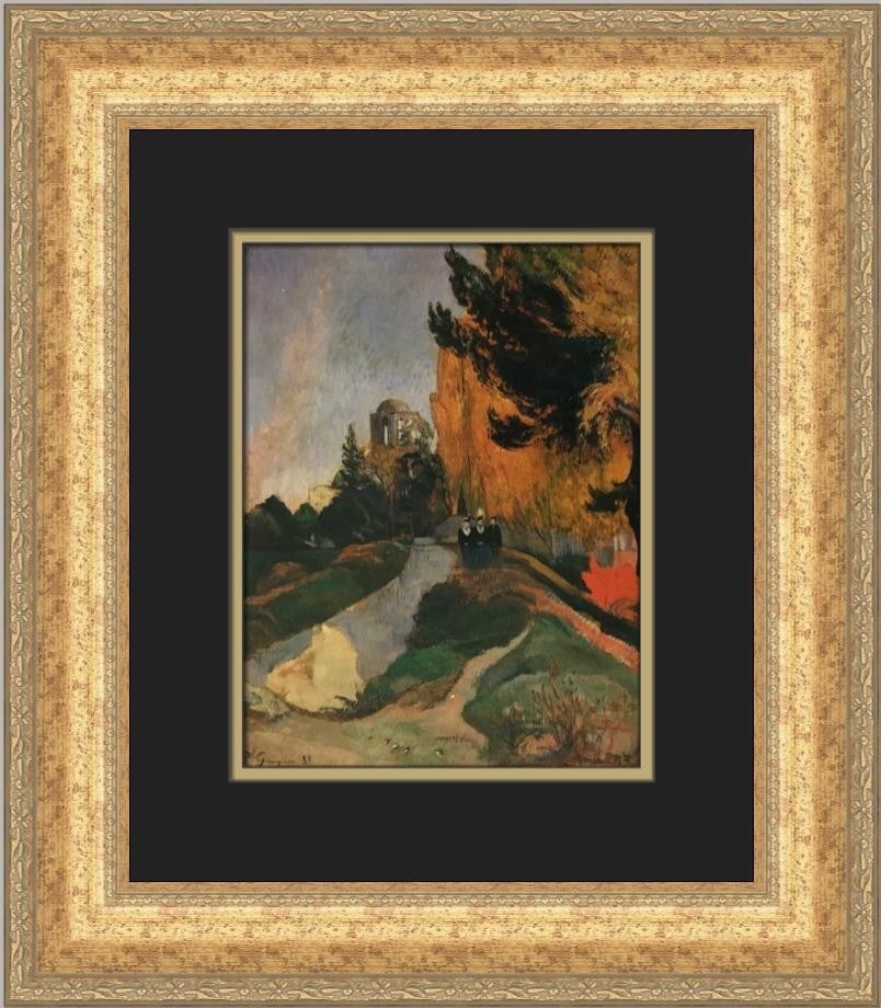Paul Gauguin The Alyscamps in Arles Custom Framed Print 1981 (1 of 2)