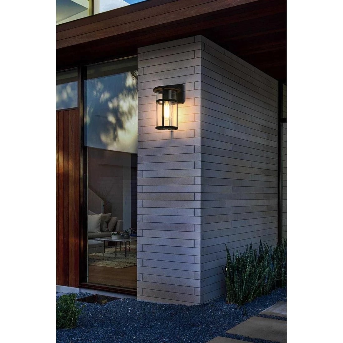 Henrik Black Outdoor Wall Sconce 1 Light Lantern Waterproof 10.6": Henrik Black Outdoor Wall Sconce 1 Light Lantern Waterproof 10.6" Illuminate your outdoor spaces with this elegant 1-light wall sconce. Designed with a traditional style, this fixture features a durab