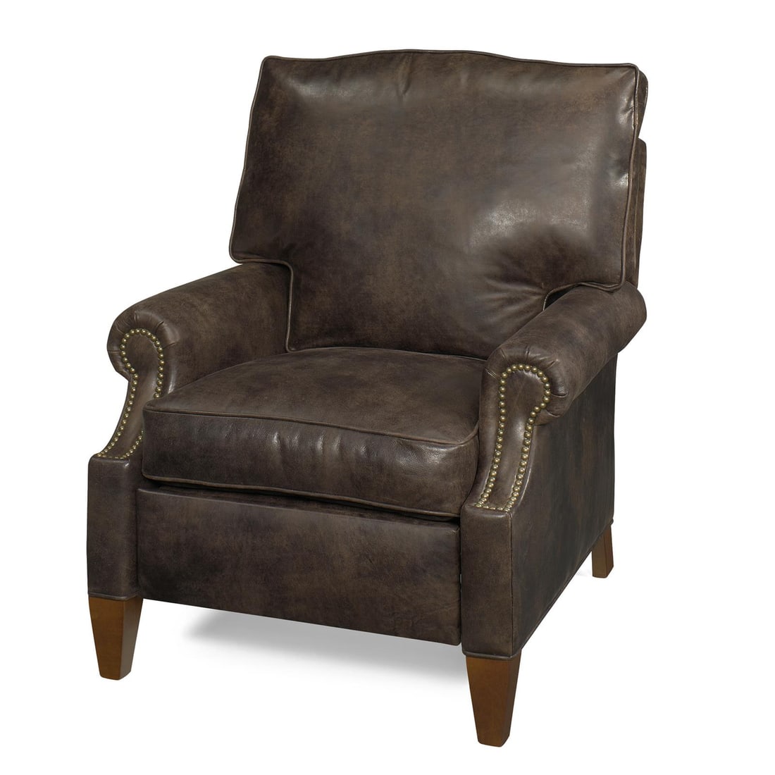 Handcrafted American Traditional Leather Chair in Ebony Finish: Handcrafted American Traditional Leather Chair in Ebony Finish Introducing the Elegant American Traditional Leather Chair, a beautifully crafted piece that seamlessly blends traditional and transition