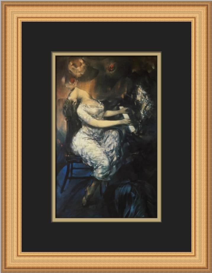 Dorothea Tanning Sunday Afternoon Custom Framed Surrealist Print: Dorothea Tanning Sunday Afternoon Custom Framed Surrealist Print Experience the captivating beauty of Dorothea Tanning's art with this custom framed print titled "Sunday Afternoon." This medium-sized