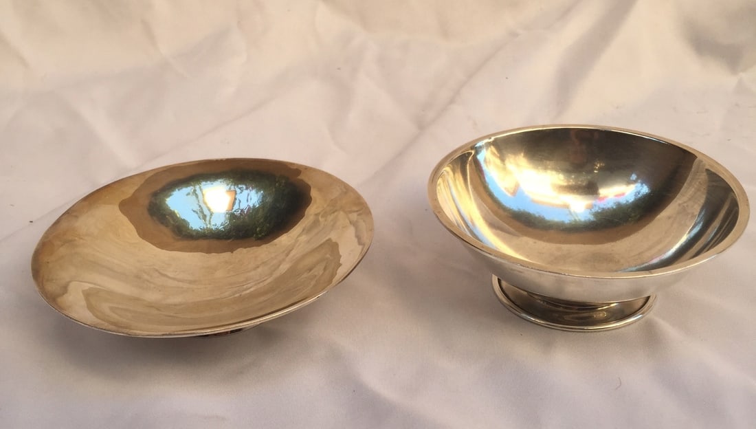 Elegant 2 Piece American Sterling Silver Dish Set (1 of 6)