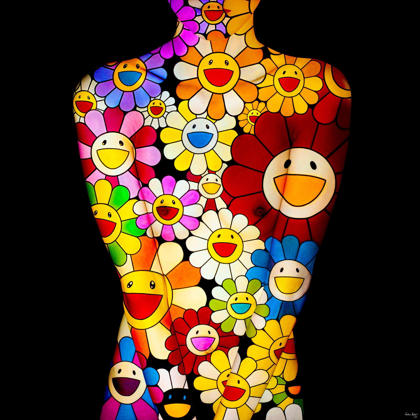 Giuliano Bekor Murakami TMF4 Pop Art Photography 40x40 Edition 1/4: Giuliano Bekor Murakami TMF4 Pop Art Photography 40x40 Edition 1/4 Introducing "Murakami TMF4," a stunning piece of Pop Art Photography by renowned photographer Giuliano Bekor, created in 2010. This a