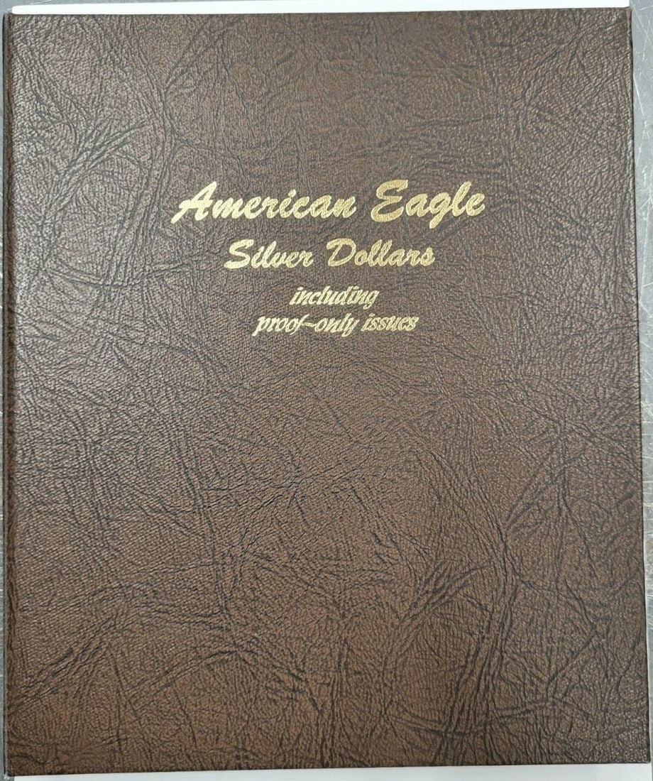 Dansco 8181 Complete American Silver Eagles Set 1986-2003 Uncertified (1 of 10)