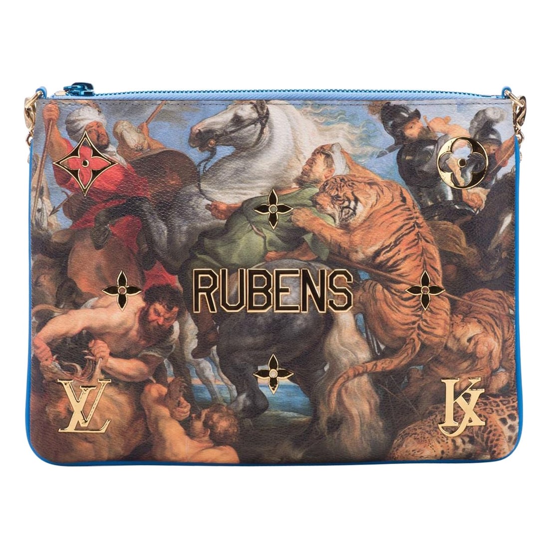 Louis Vuitton Limited Edition Rubens Koons Pochette Clutch Bag: Louis Vuitton Limited Edition Rubens Koons Pochette Clutch Bag Discover the exquisite Louis Vuitton Limited Edition Rubens Koons Pochette Bag, an iconic piece from the renowned Jeff Koons "masters" co