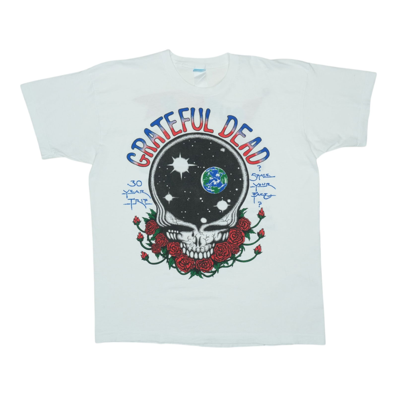 Vintage 1995 Grateful Dead Tours R Us Shirt White Cotton (1 of 5)