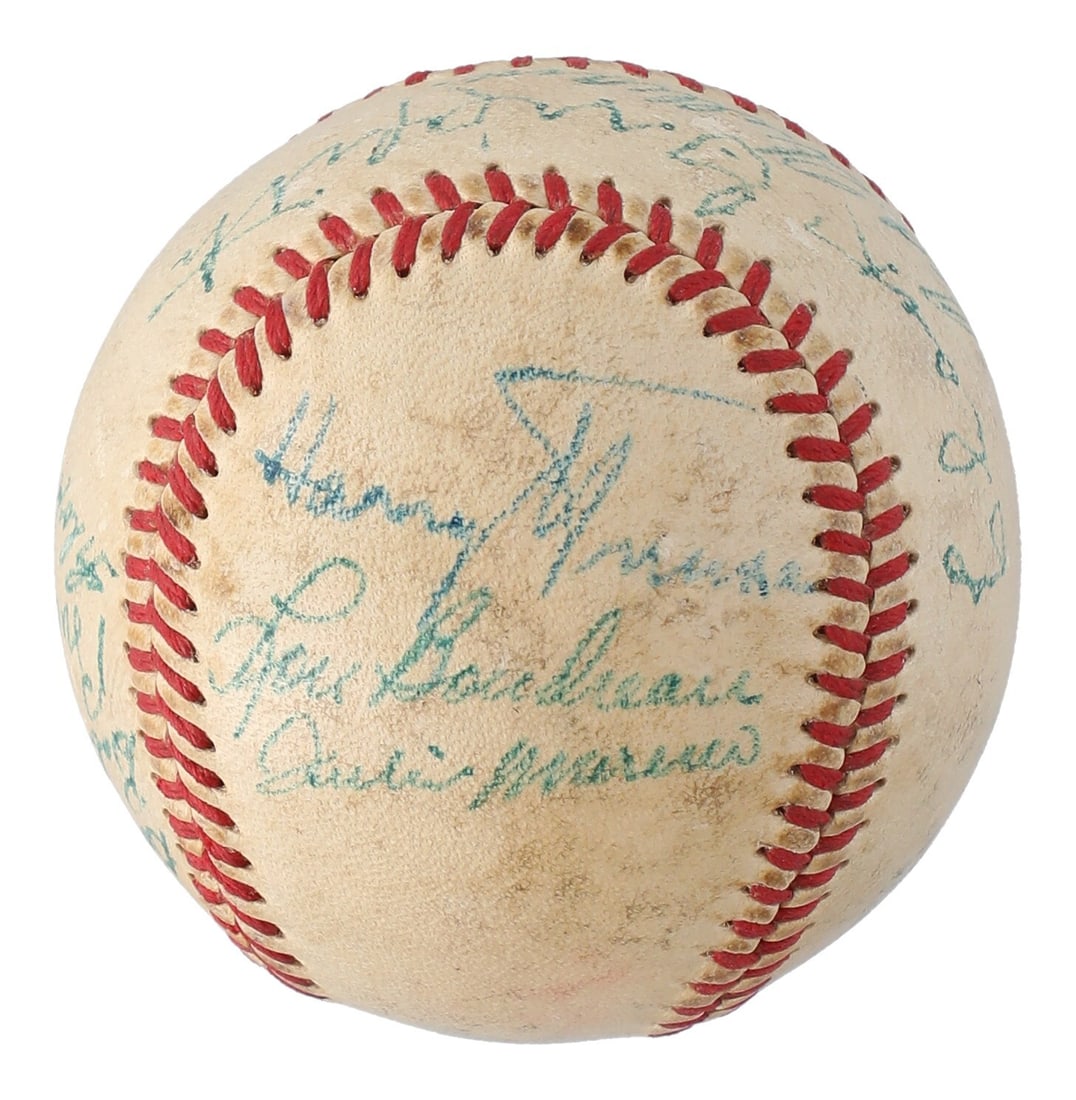 Harry Truman Signed American League Baseball with Ted Williams LOA PSA/DNA (1 of 7)